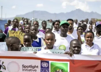 Elgon Half Marathon 2024: UNDP,JOCDEF walk to end GBV in Amudat